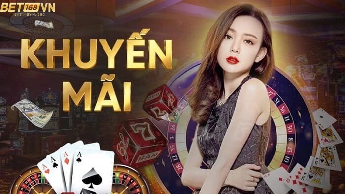 Những khuyến mãi hấp dẫn chỉ có tại nhà cái Bet168vn